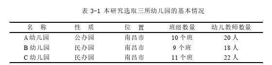 学前教育论文参考