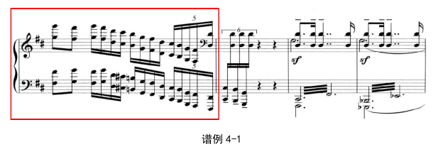 代写音乐硕士论文谱例图