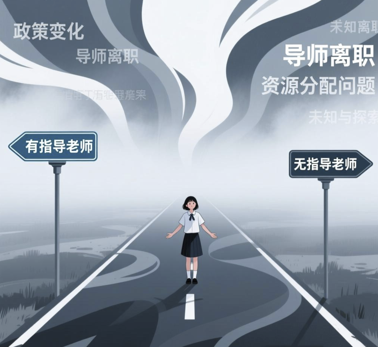 为什么会出现没有指导老师的情况？