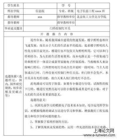 mba硕士论文